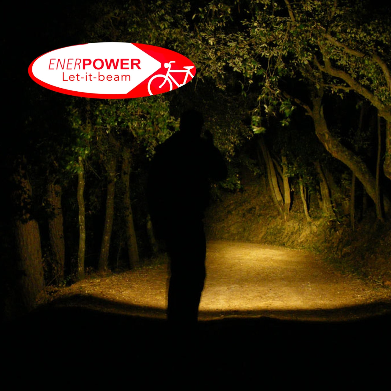 ENERpower Folomov S18650 Lamp 900L + Battery + Bike Mount