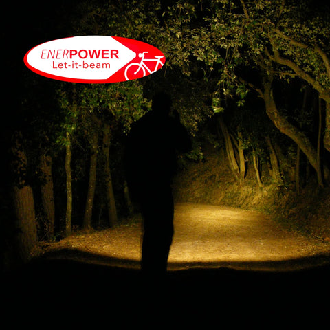 ENERpower Folomov S18650 Lamp 900L + Battery + Bike Mount