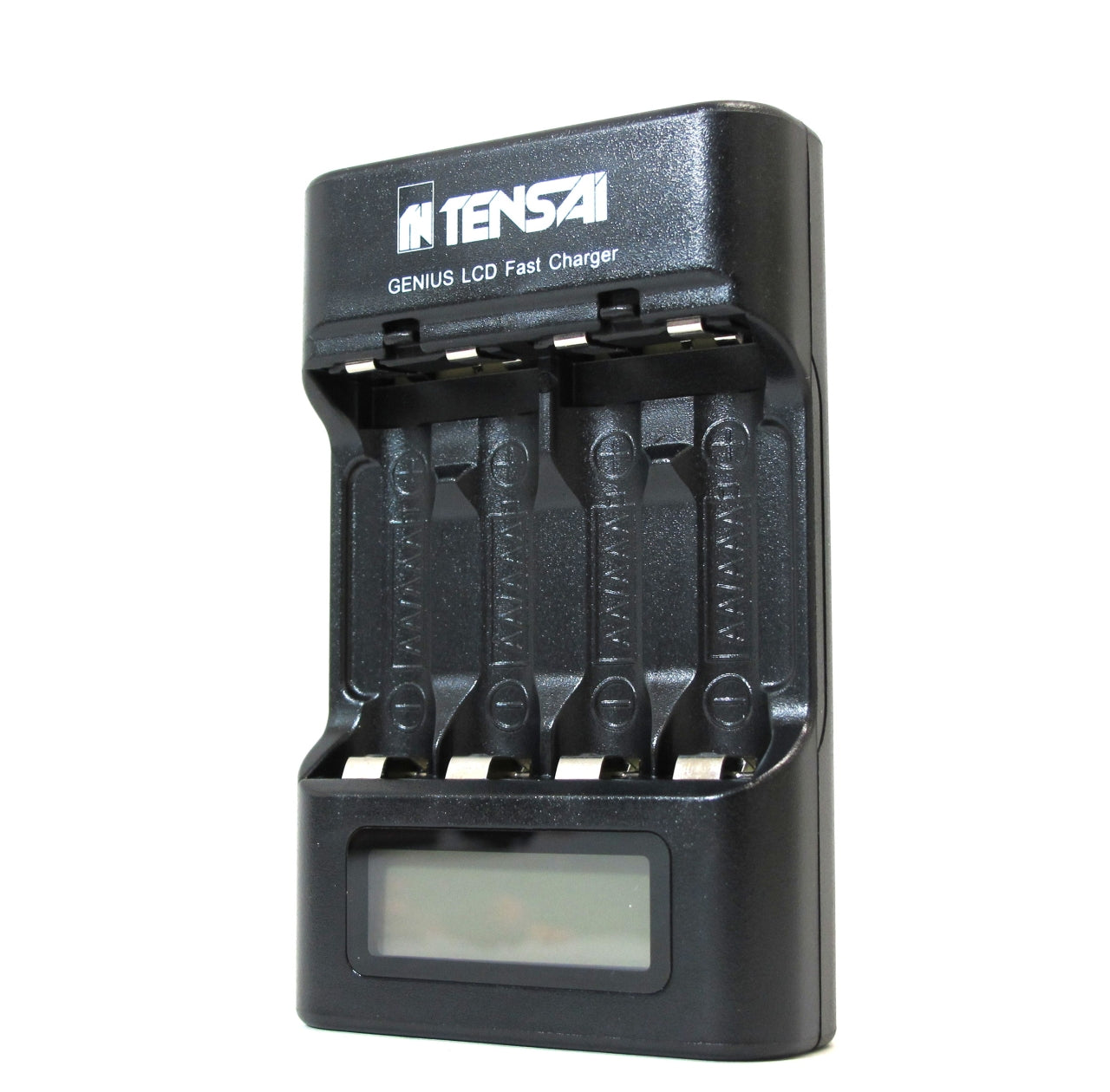 Tensai TI-400L AA / AAA Akkuladegerät Ni-Mh / Ni-Cd LC-Display