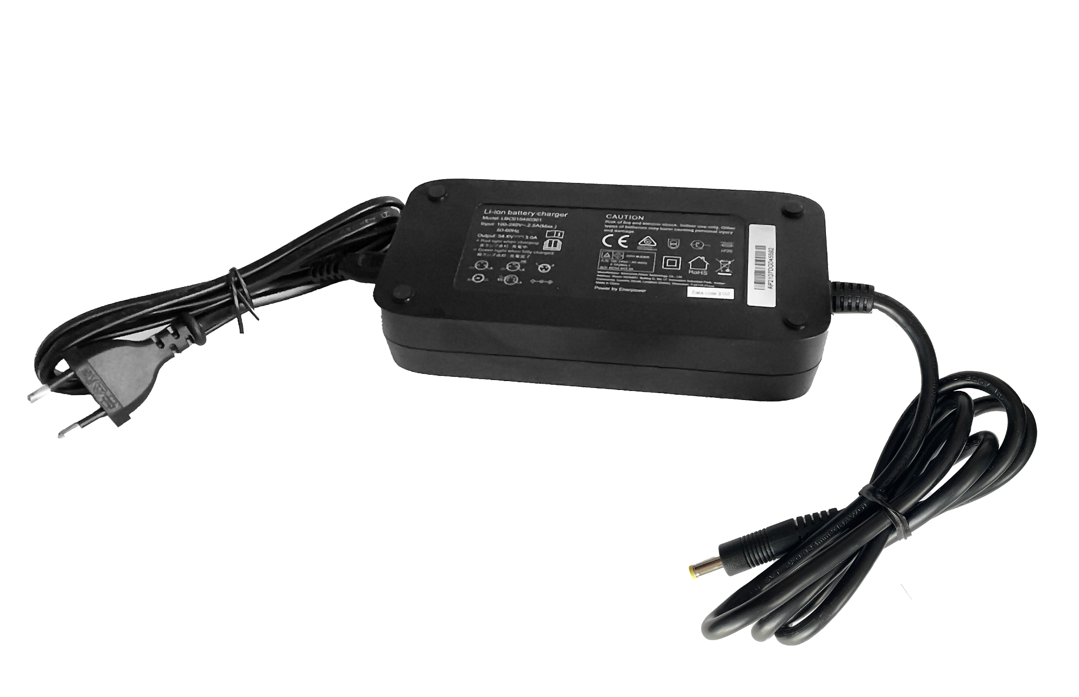 Atnen Charger 54.6V 3A DC 5.5 x 2.1 mm