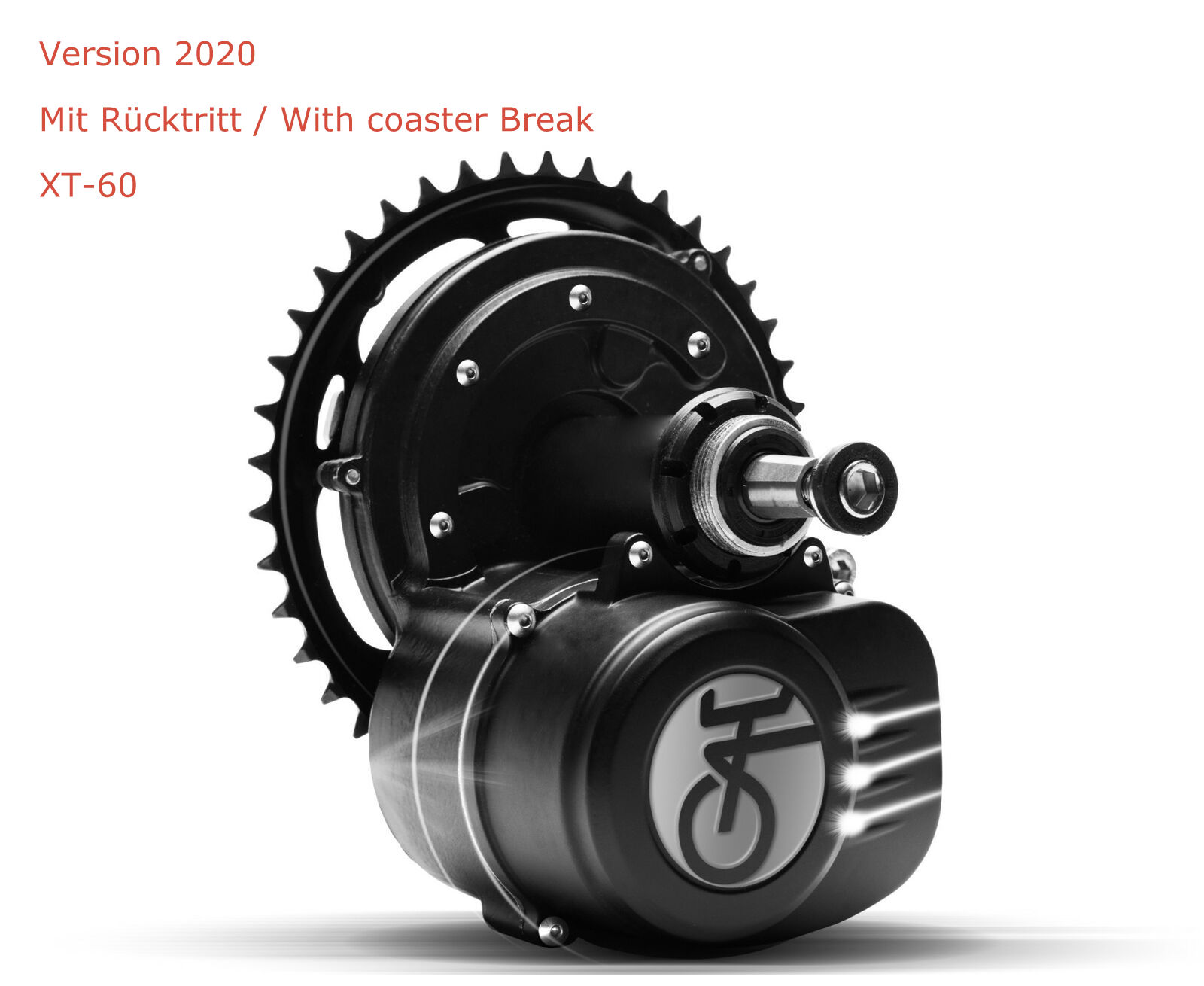 Tongsheng TSDZ2 52V 250W Mid Motor + Accessories + Break Coaster
