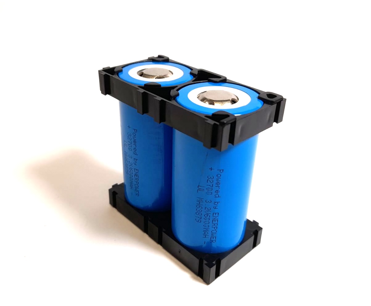 32700 Battery Spacer holder for 2 batteries size 32700 