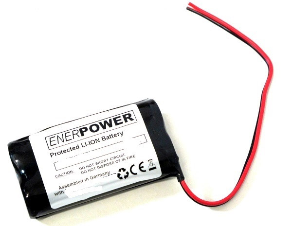 ENERpower Li-Ion-Akku 2S1P 7.2V 3.2Ah with Open-End Cables