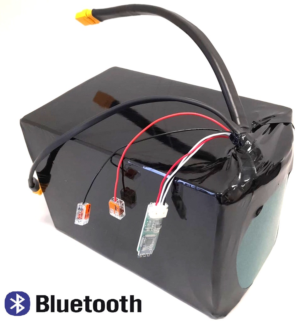 Battery 36V 70Ah Smart BMS 50A 2.6Kwh up to 1800 Watt Bluetooth