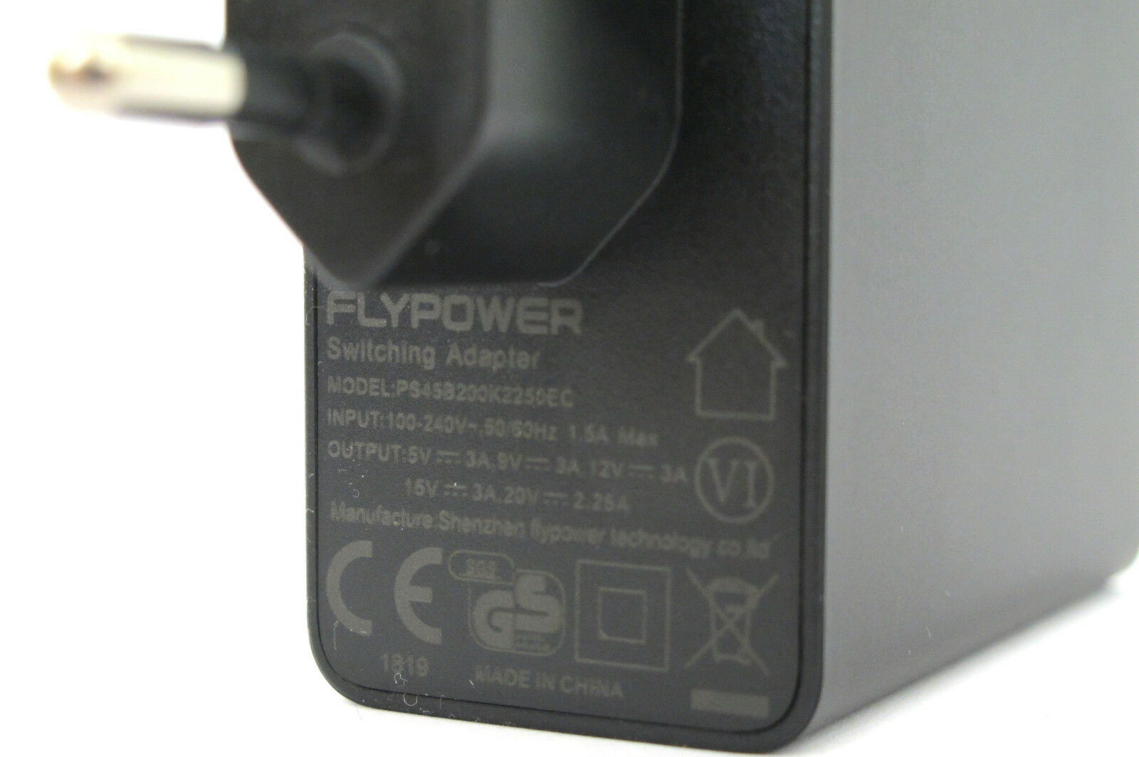 Enerpower EP-45W USB-C charger QC2.0 QC3.0 PD2 