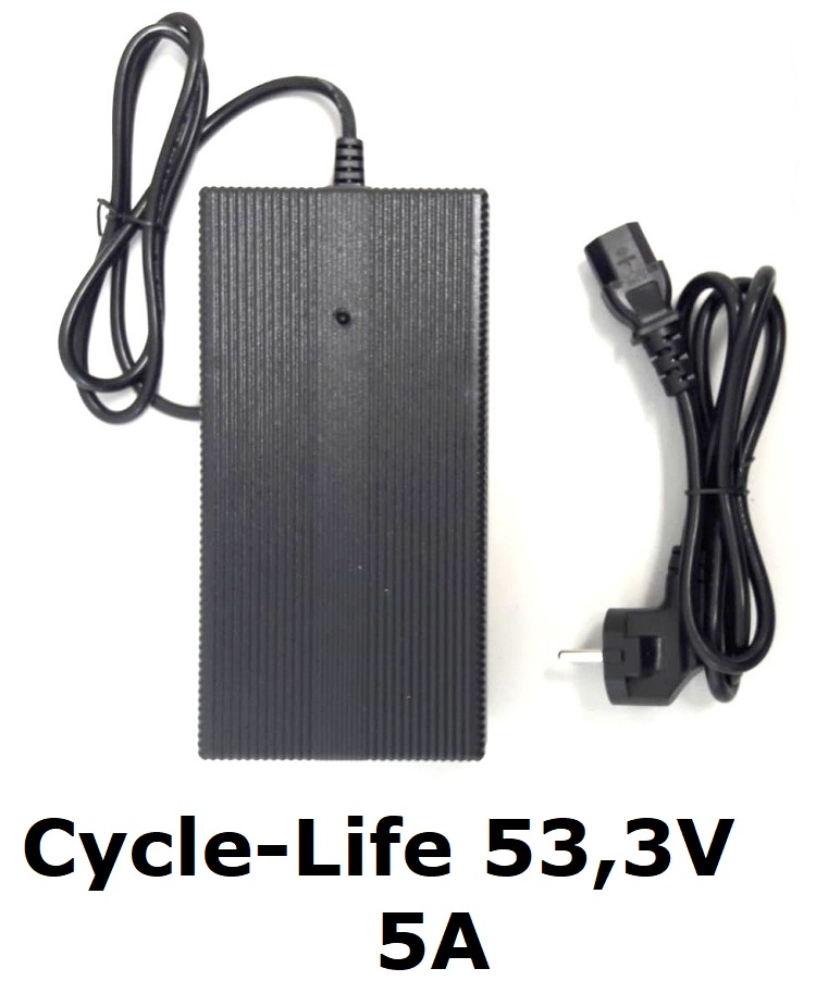 Ladegerät 53,3V 5A Cycle-Life 275 Watt   