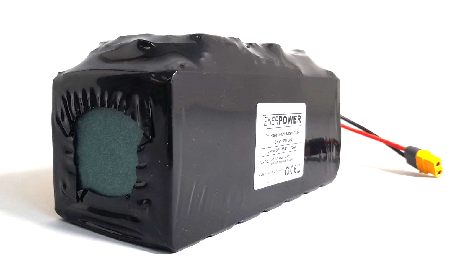 Softpack Battery 24V 15Ah Smart BMS 30A XLR-3 with 50S