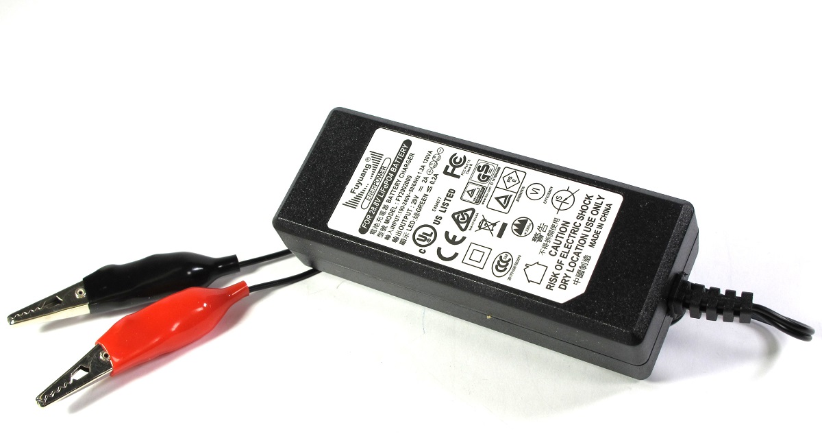 ENERpower Charger for 24V LiFePO4 Batteries 2A
