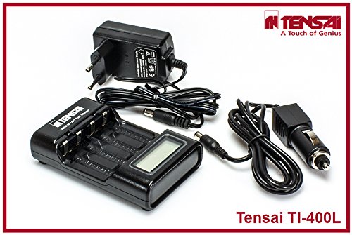 Tensai TI-400L AA / AAA Charger Ni-Mh / Ni-Cd LC-Display