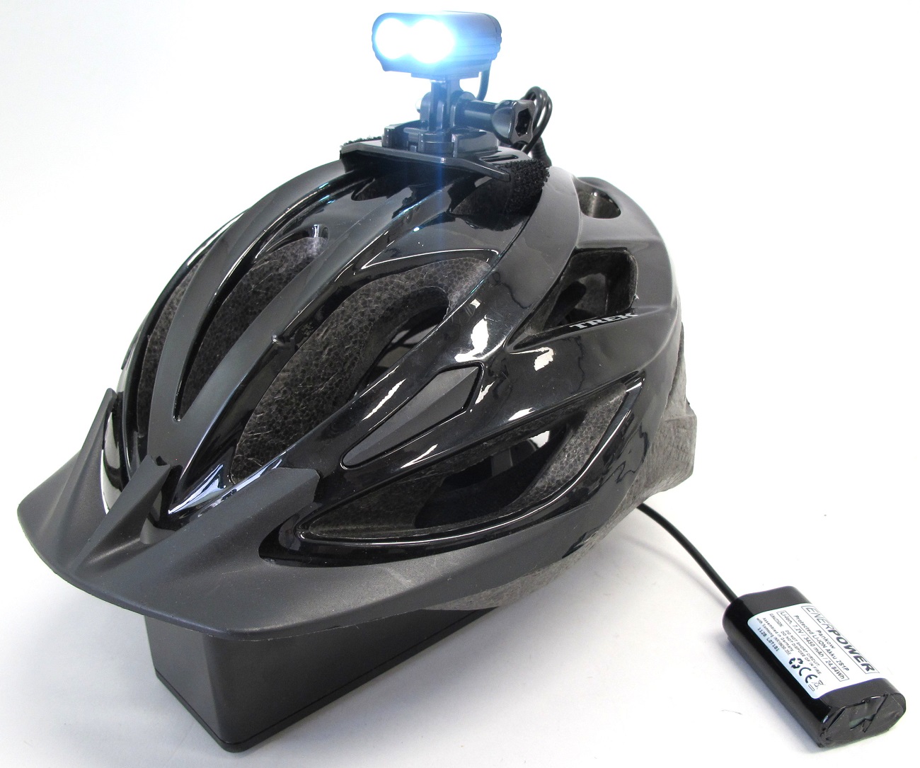 Enerpower FALCON CREE XPG2 R5 helmet lamp 800 lumens GoPro Version