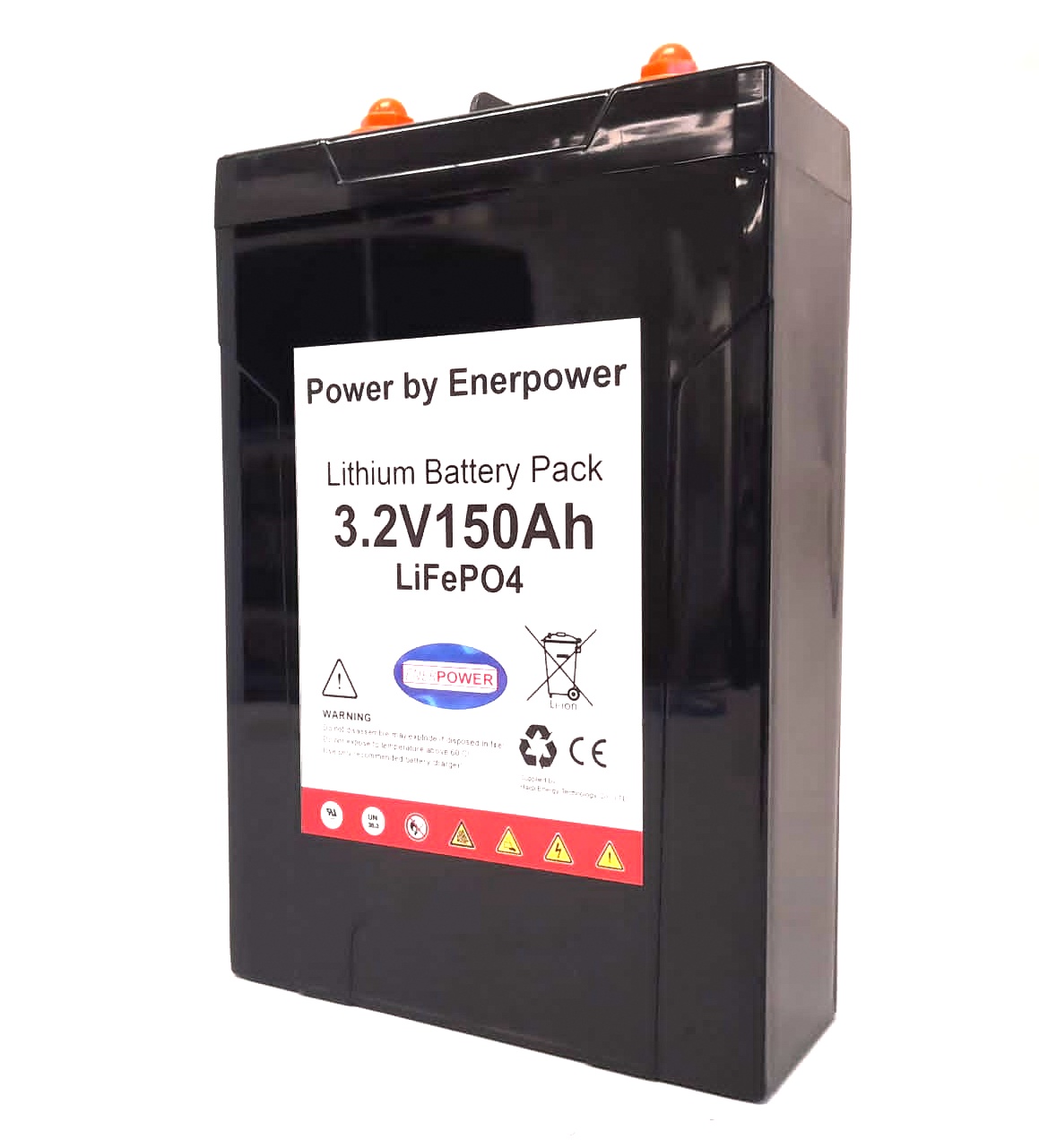 150Ah ENERpower prismatic battery Module LiFePO4 3.2V (480Wh)